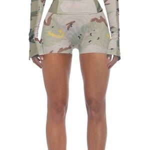 Hmn Alns Hmnalns Camo Cargo Shorts Sz M